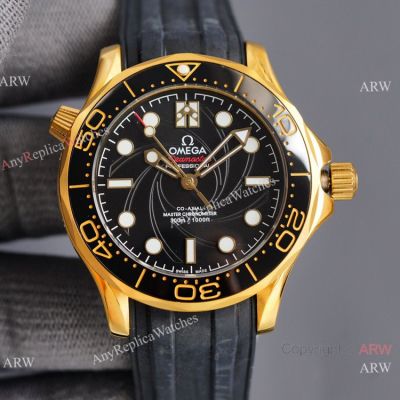 Swiss Quality Omega  Limited Edition 300m Watch Citizen 8215 Rubber Strap